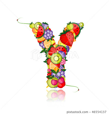 Fruit letter for your design. See others in my gallery 46554137