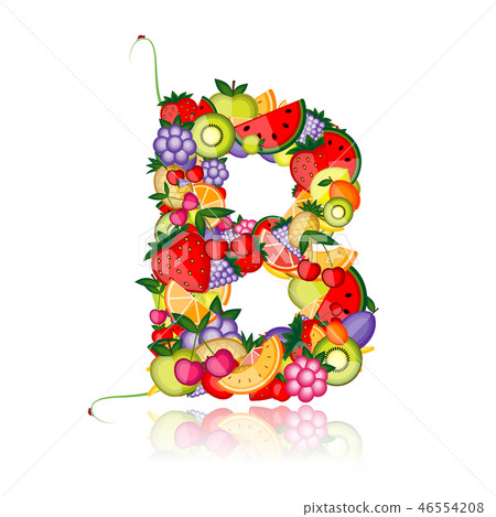 Fruit letter for your design. See others in my gallery 46554208
