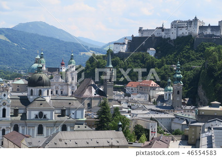 Views from the hills of Salzburg Memphis Berg 46554583
