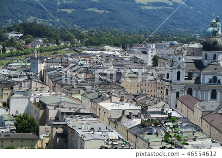 Views from the hills of Salzburg Memphis Berg 46554612