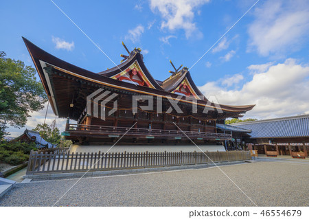 Scenery of Kibitsu shrine Scenery of Kibitsu shrine 46554679