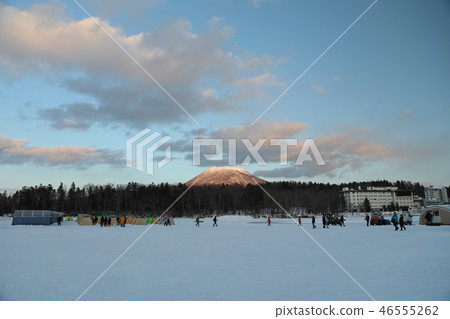 冬天,北海道 冬天,北海道 46555262