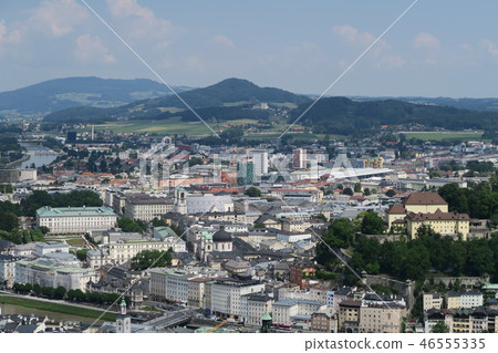 從Hohensalzburg城堡的觀察台的看法 46555335