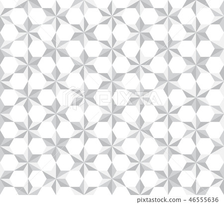 Seamless pattern white stars polygon background Seamless pattern white stars polygon background 46555636