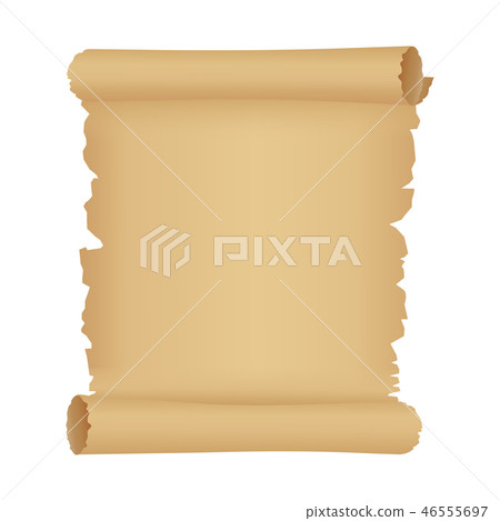 blank parchment or magic scroll 46555697