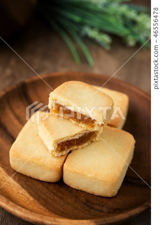 Pineapple cake is Taiwan famous dessert 46556478