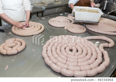 Filling and forming of sausages 46556968