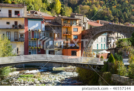Camprodon in Pyrenees 46557144