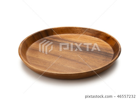 Wooden plate 46557232