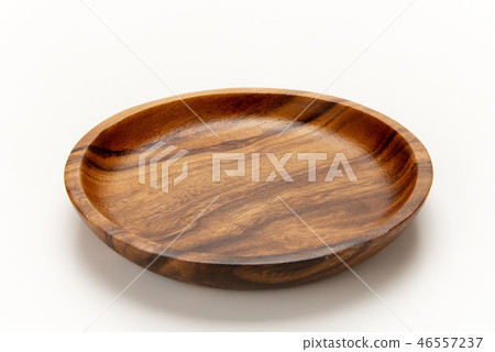 Ethnic style wooden plate 46557237
