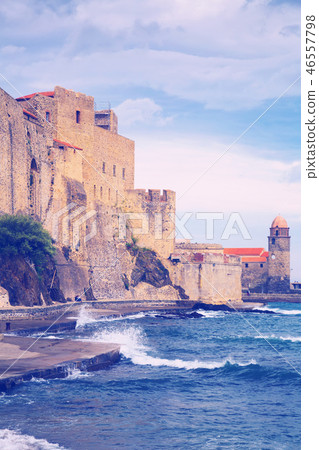 Photography of french seafront in Collioure 46557798