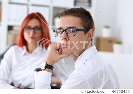 Handsome with glasses busines sman in shirt Handsome with glasses busines sman in shirt 46558463