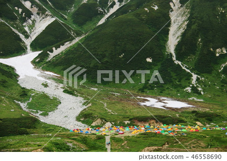 Tateyama Murodo Daisshodani和Kainorizawa露營地遠景 46558690