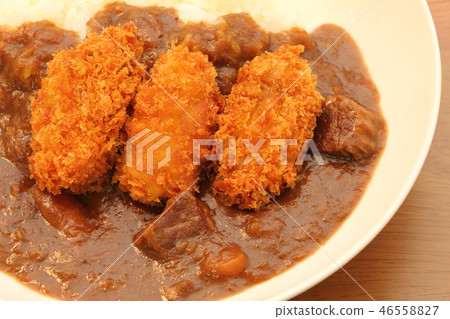 Oyster flighting beef curry. Oyster flighting beef curry. 46558827