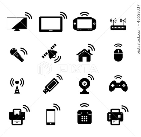 Wireless icon 46559337