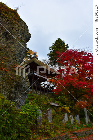Chogakuji Kannon Temple and Soseki Autumn leaves Chikuma Chogakuji Kannon Temple and Soseki Autumn leaves Chikuma 46560317