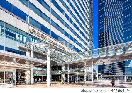 Tokyo Shinagawa Station Konan Exit Station scenery Tokyo Shinagawa Station Konan Exit Station scenery 46560449