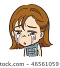 Crying girl 46561059