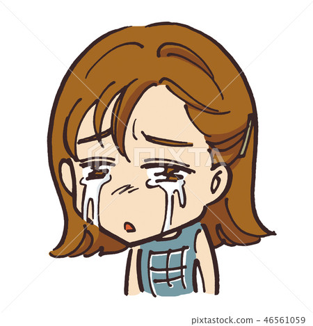 Crying girl 46561059