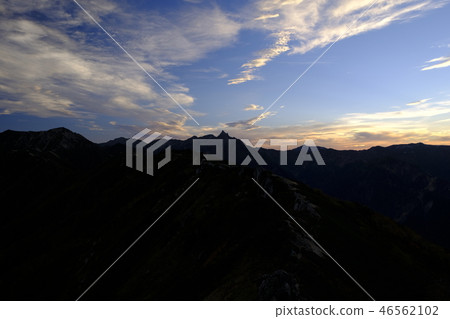 Kasumigatake山，陰影圖片 46562102