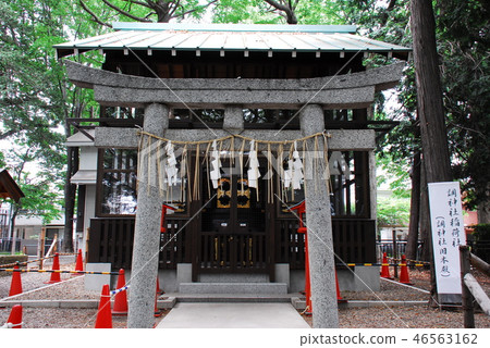 Inari company (Uta Ward, Saitama City) in the precincts using the main shrine. 46563162