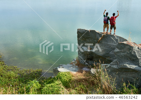 Hikers on adventure Hikers on adventure 46563242