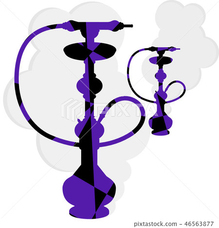 Chess silhouette hiden hookah Chess silhouette hiden hookah 46563877