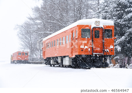 冬季的老幸福站和Kiha 22 46564947