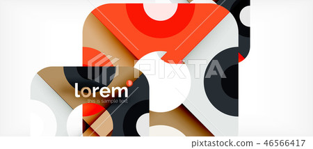 Abstract round elements composition background, organic design Abstract round elements composition background, organic design 46566417