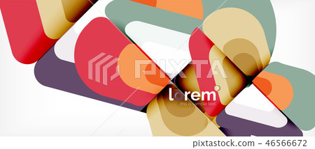 Abstract background multicolored geometric shapes modern design Abstract background multicolored geometric shapes modern design 46566672