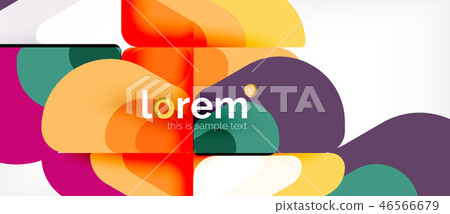 Geometric abstract background 46566679
