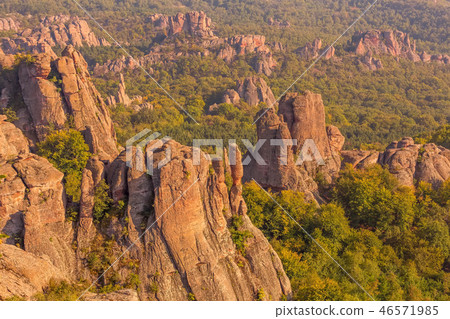 Cliff rocks close up, Belogradchik, Bulgaria Cliff rocks close up, Belogradchik, Bulgaria 46571985