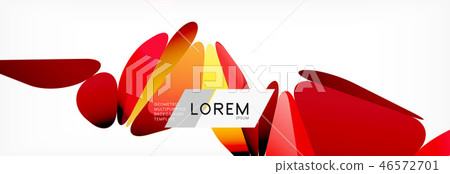 Triangle 3d polygonal art style. Future geometric design. Vector geometry futuristic illustration Triangle 3d polygonal art style. Future geometric design. Vector geometry futuristic illustration 46572701