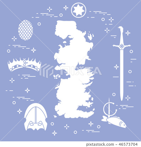 Symbols of the fantasy television series Symbols of the fantasy television series 46573704