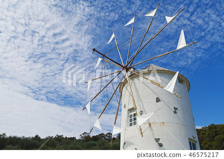 [Shodojima]希臘風車（風車）複製橄欖園的空間 46575217