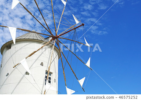 [Shodojima]希臘風車（風車）複製橄欖園的空間 46575252