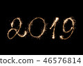 2019 inscription sparklers . 46576814