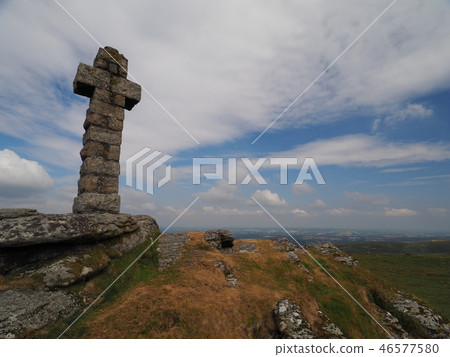 View from Brat Tor and Widgery Cross, Dartmoor View from Brat Tor and Widgery Cross, Dartmoor 46577580