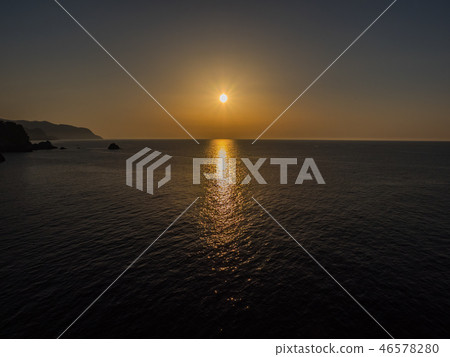 Sunset on Kasumi Coast Imakourahama Sunset on Kasumi Coast Imakourahama 46578280