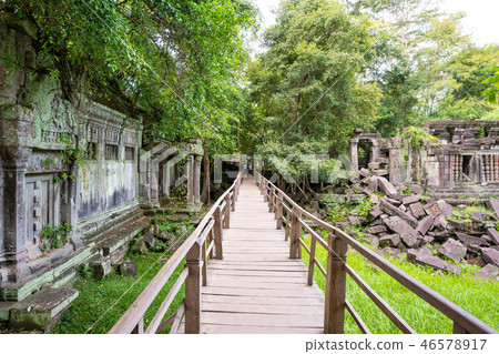Beng Mealea buddhist temple of Angkor 46578917