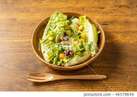 Caesar salad Lettuce cheese salad (Caesar salad) 46579649