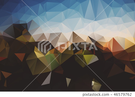 Abstract shining triangular background Abstract shining triangular background 46579762