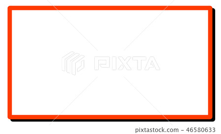 Frame red - Stock Illustration [46580633] - PIXTA