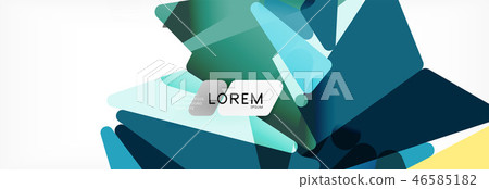 Mosaic triangular low poly style abstract geometric background. Polygonal vector. Abstract white Mosaic triangular low poly style abstract geometric background. Polygonal vector. Abstract white 46585182