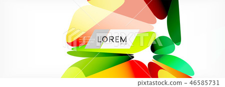 Triangle 3d polygonal art style. Future geometric design. Vector geometry futuristic illustration Triangle 3d polygonal art style. Future geometric design. Vector geometry futuristic illustration 46585731