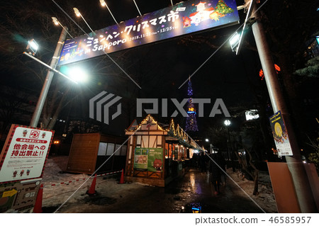 札幌慕尼黑·聖誕節城市風景 46585957