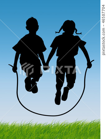 Kids Skipping Rope - Blue