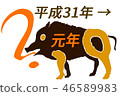 2019 zodiac boar image 46589983