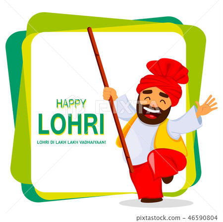 Popular winter Punjabi folk festival Lohri Popular winter Punjabi folk festival Lohri 46590804