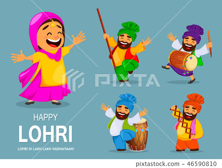 Popular winter Punjabi folk festival Lohri 46590810